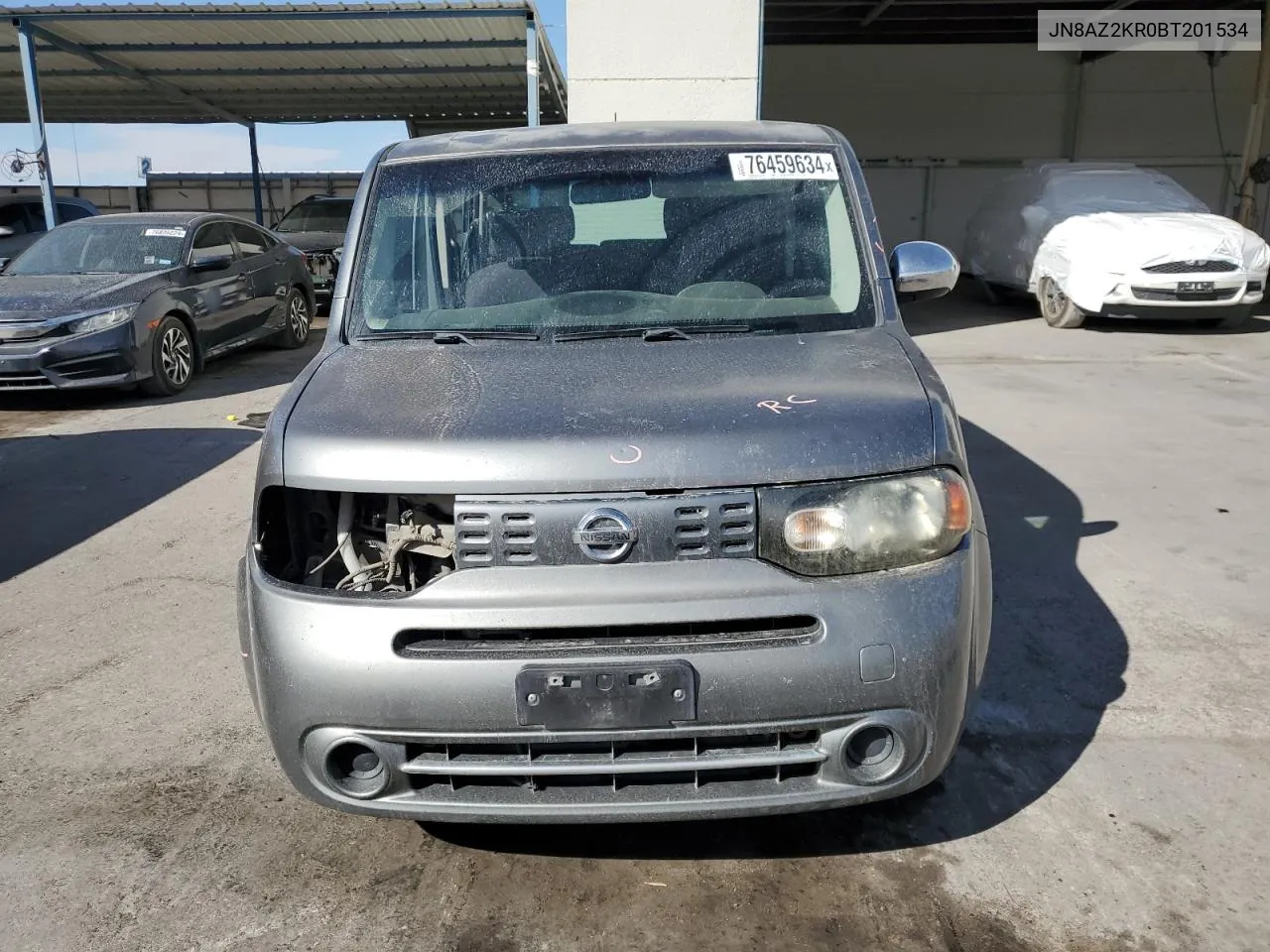 2011 Nissan Cube Base VIN: JN8AZ2KR0BT201534 Lot: 76459634