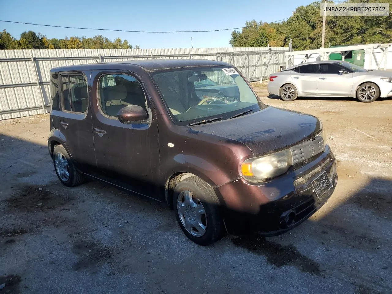 2011 Nissan Cube Base VIN: JN8AZ2KR8BT207842 Lot: 76567684