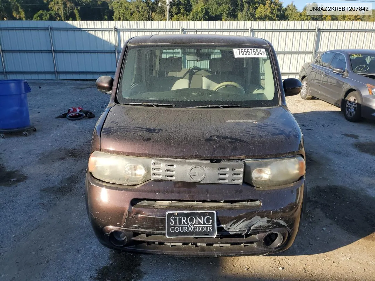 2011 Nissan Cube Base VIN: JN8AZ2KR8BT207842 Lot: 76567684