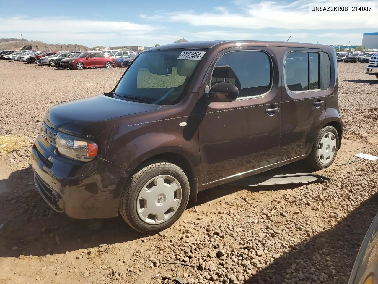 2011 Nissan Cube Base VIN: JN8AZ2KR0BT214087 Lot: 77125084