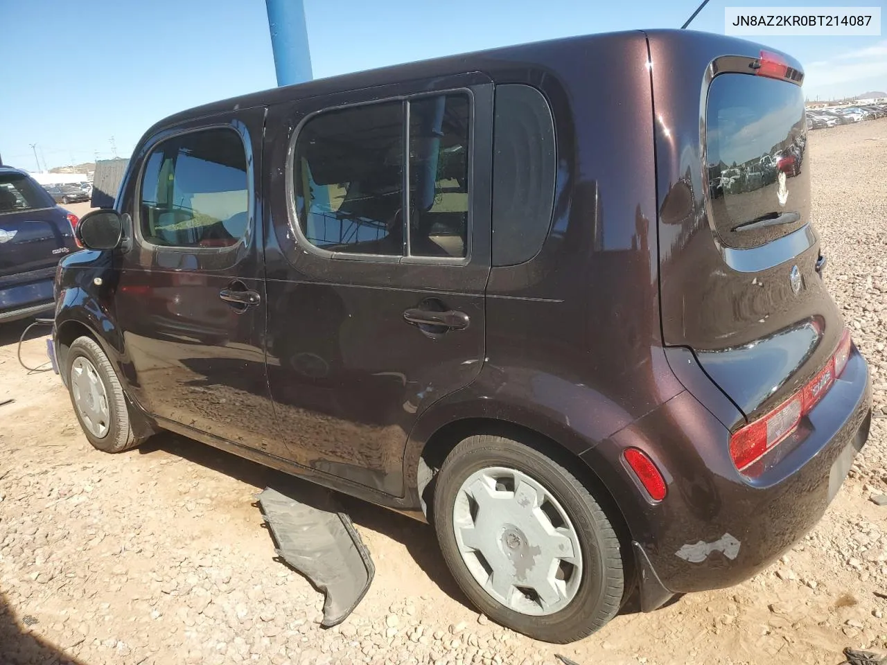 2011 Nissan Cube Base VIN: JN8AZ2KR0BT214087 Lot: 77125084