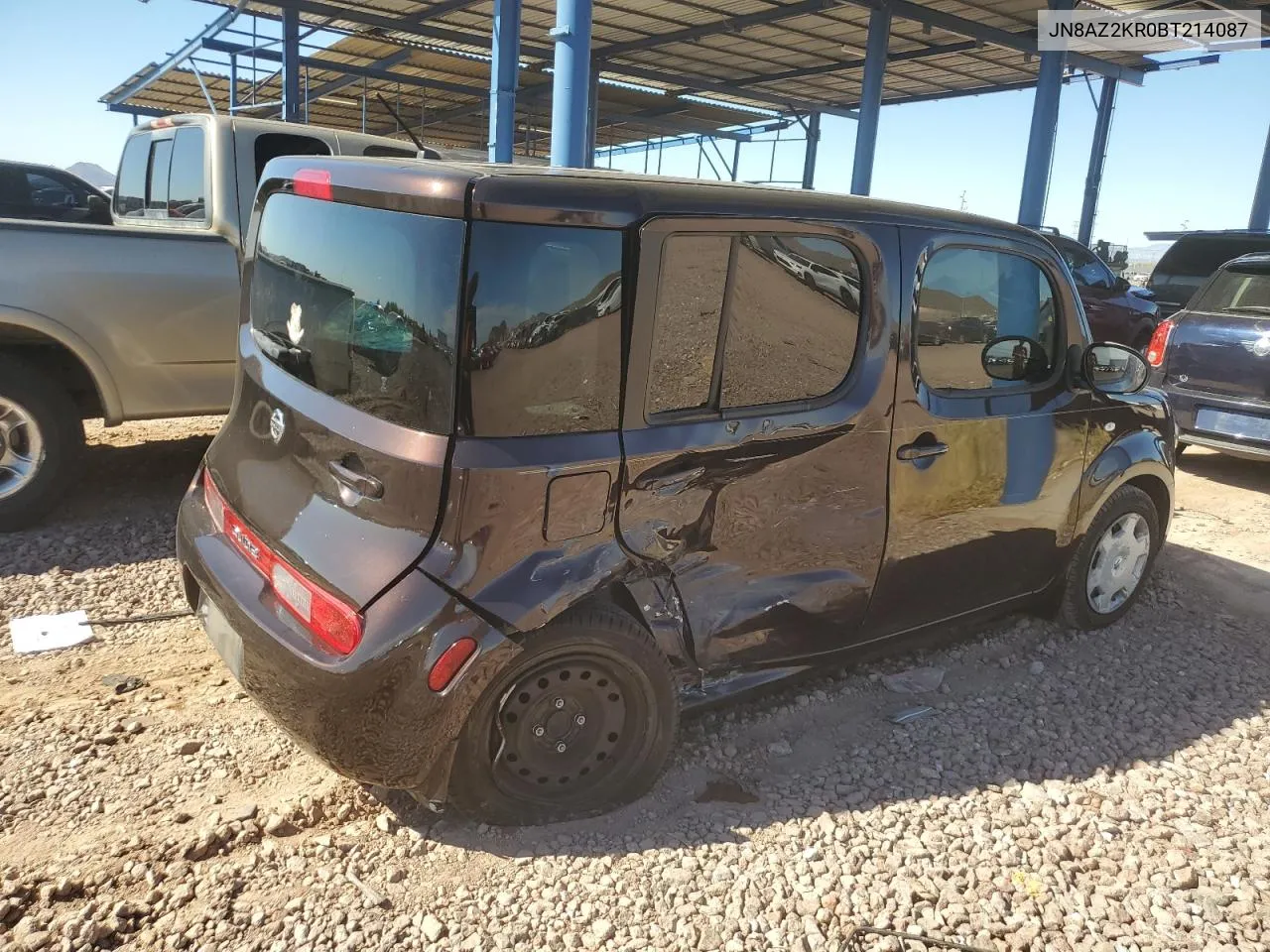 2011 Nissan Cube Base VIN: JN8AZ2KR0BT214087 Lot: 77125084