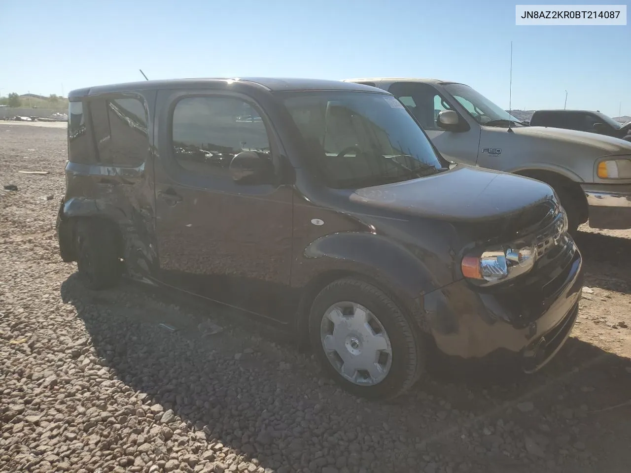 2011 Nissan Cube Base VIN: JN8AZ2KR0BT214087 Lot: 77125084