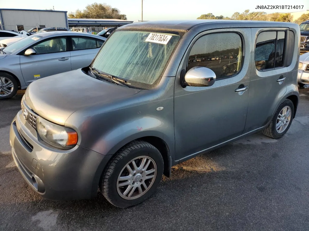 2011 Nissan Cube Base VIN: JN8AZ2KR1BT214017 Lot: 78217634