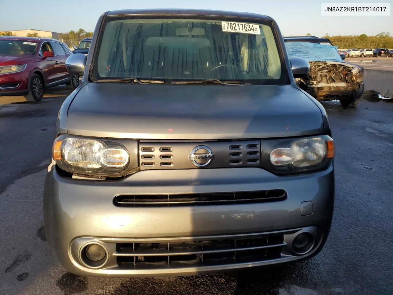 2011 Nissan Cube Base VIN: JN8AZ2KR1BT214017 Lot: 78217634