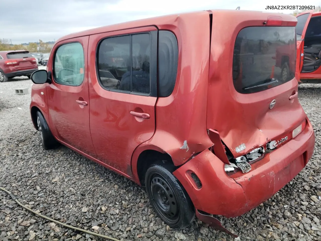 2011 Nissan Cube Base VIN: JN8AZ2KR2BT209621 Lot: 78534804