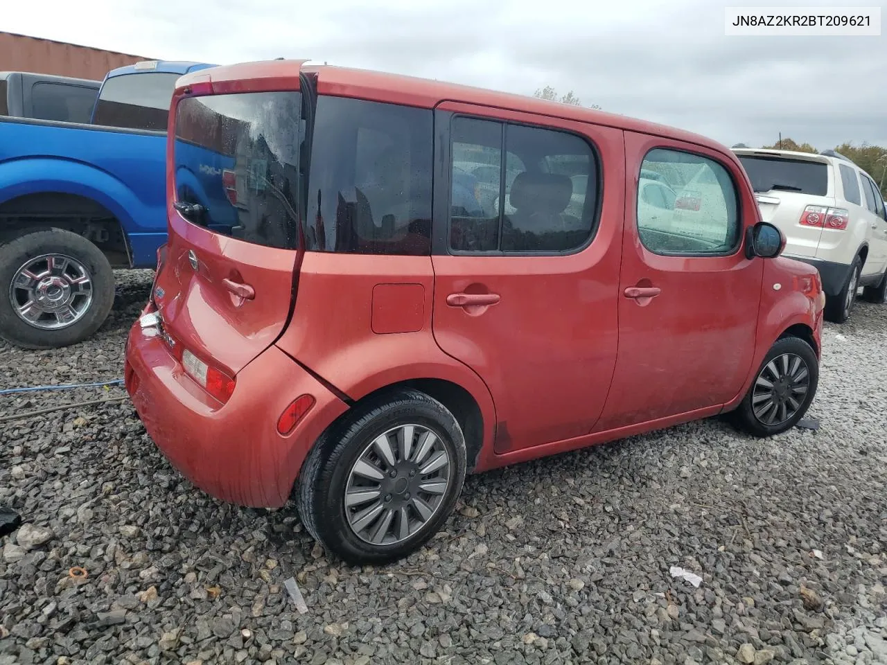 2011 Nissan Cube Base VIN: JN8AZ2KR2BT209621 Lot: 78534804