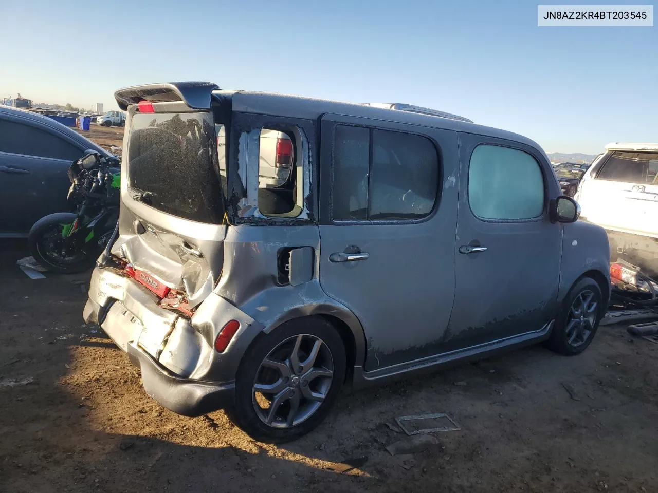 2011 Nissan Cube Base VIN: JN8AZ2KR4BT203545 Lot: 80783374