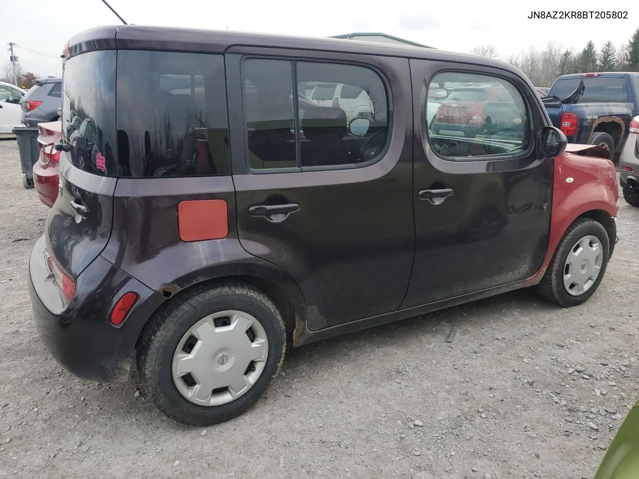 2011 Nissan Cube Base VIN: JN8AZ2KR8BT205802 Lot: 80875364