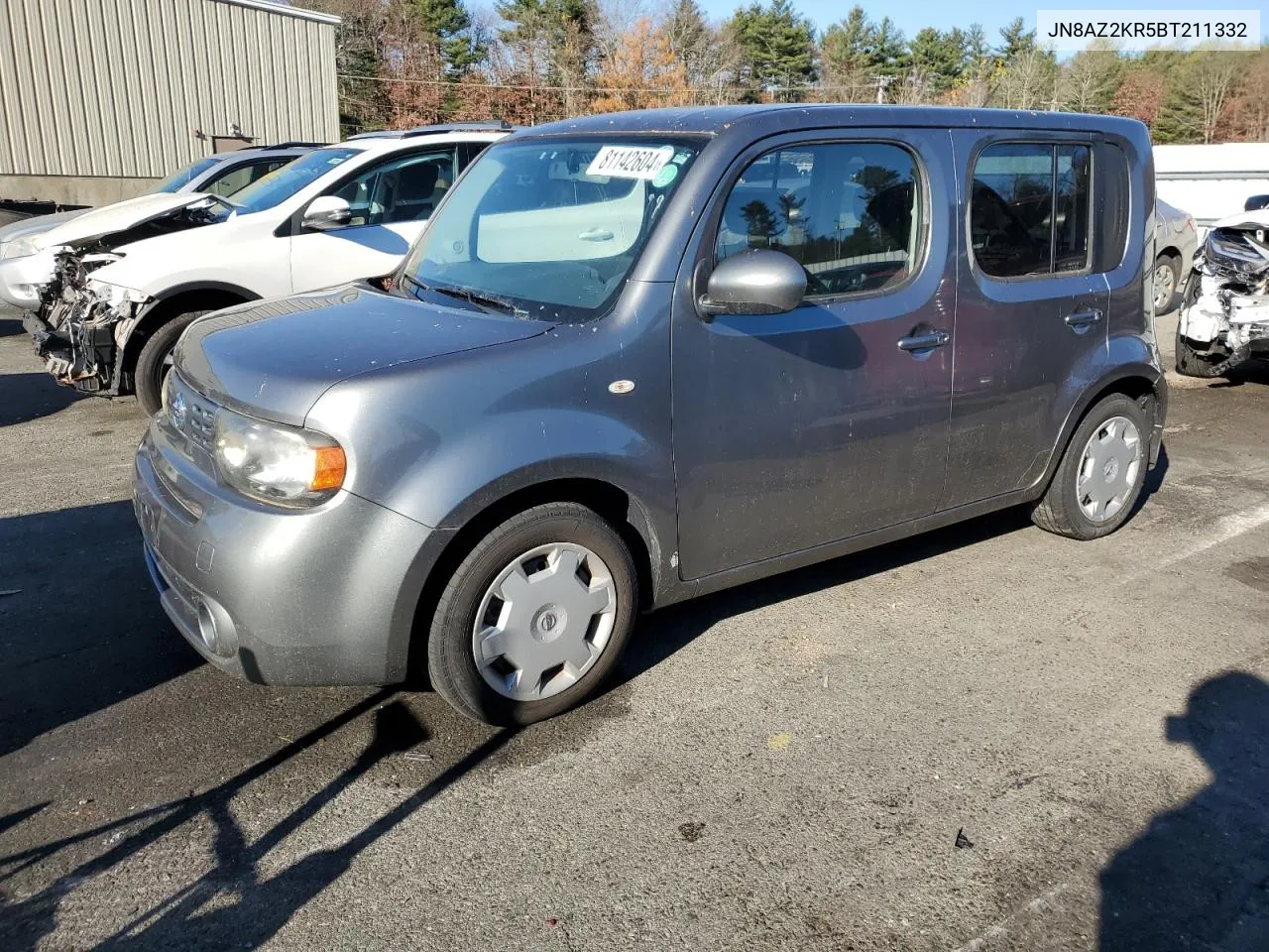 2011 Nissan Cube Base VIN: JN8AZ2KR5BT211332 Lot: 81142604