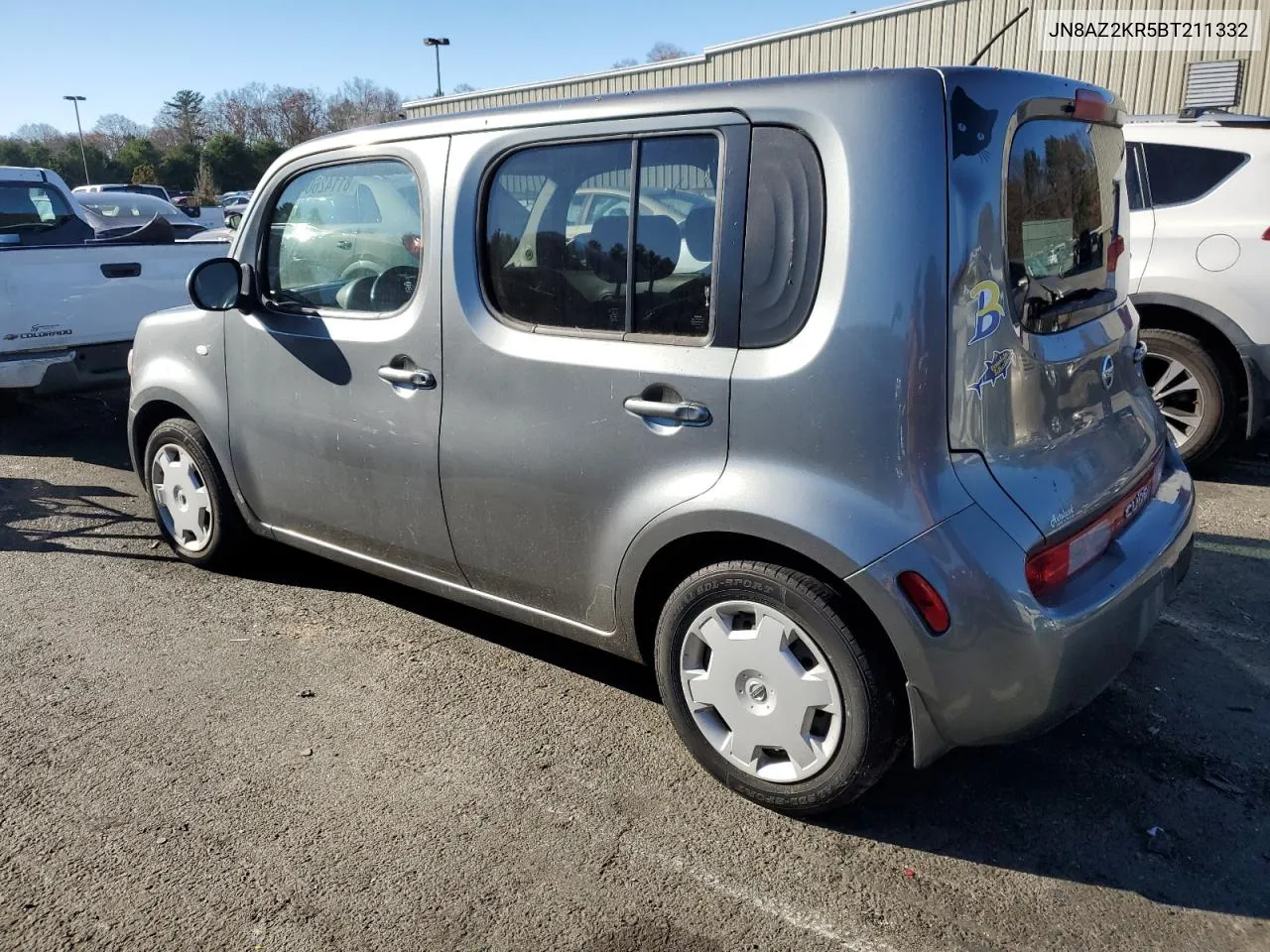 2011 Nissan Cube Base VIN: JN8AZ2KR5BT211332 Lot: 81142604