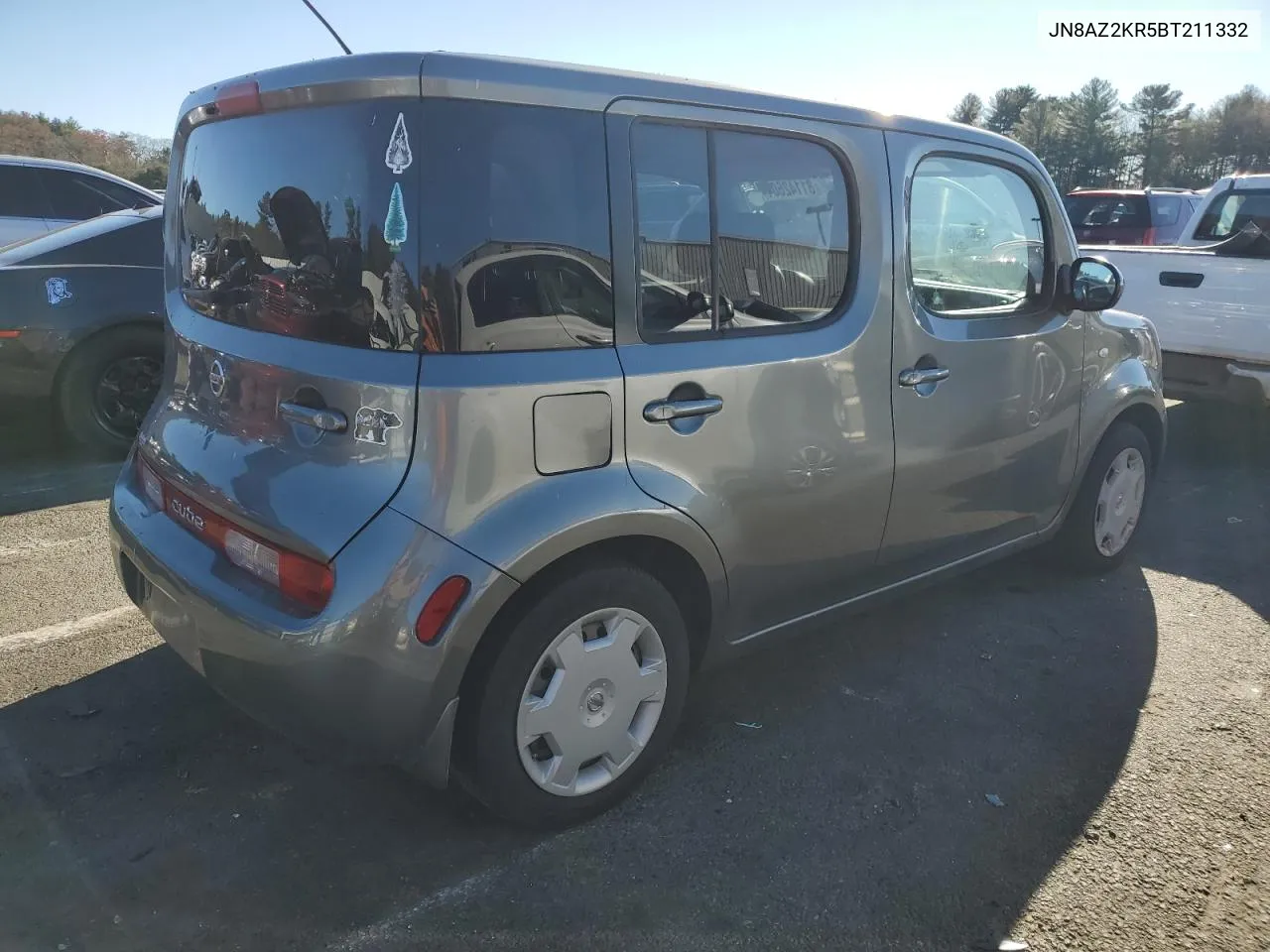 2011 Nissan Cube Base VIN: JN8AZ2KR5BT211332 Lot: 81142604