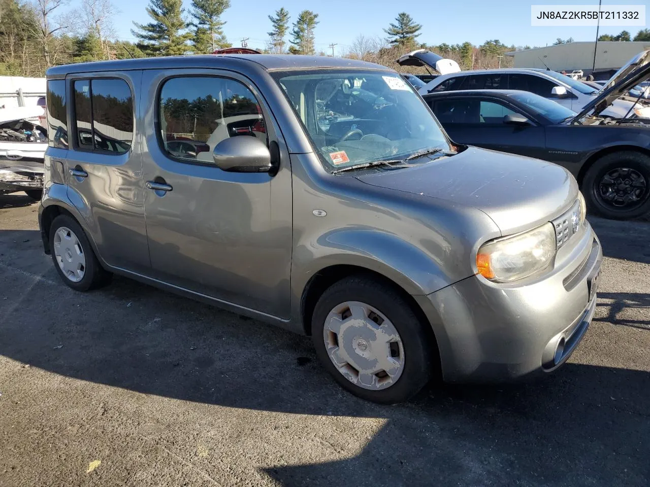 2011 Nissan Cube Base VIN: JN8AZ2KR5BT211332 Lot: 81142604