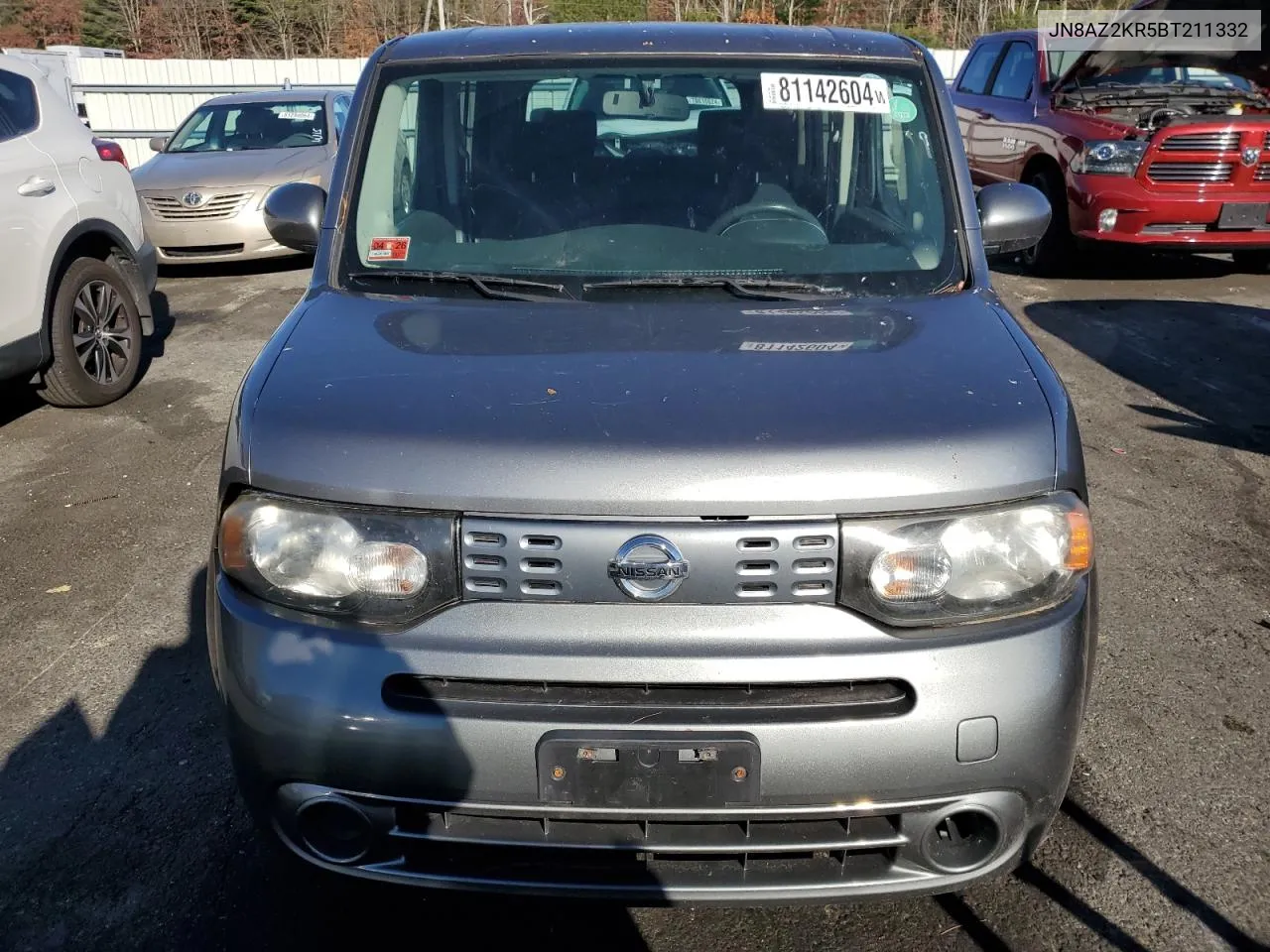 2011 Nissan Cube Base VIN: JN8AZ2KR5BT211332 Lot: 81142604