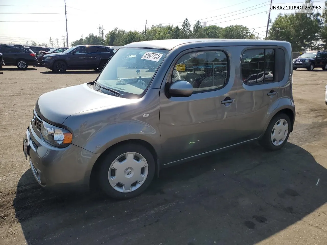 2012 Nissan Cube Base VIN: JN8AZ2KR9CT252953 Lot: 65837764