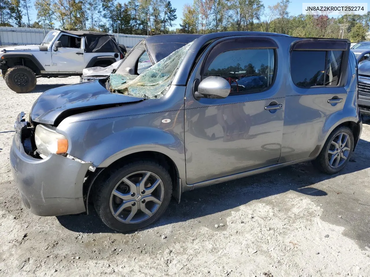 2012 Nissan Cube Base VIN: JN8AZ2KR0CT252274 Lot: 74046484