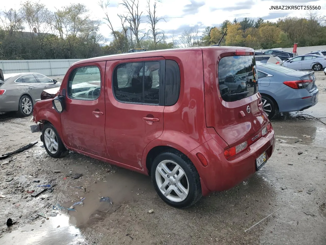 2012 Nissan Cube Base VIN: JN8AZ2KR5CT255560 Lot: 75890704