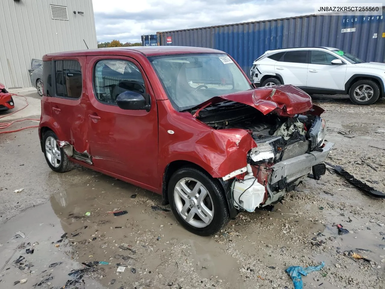 2012 Nissan Cube Base VIN: JN8AZ2KR5CT255560 Lot: 75890704