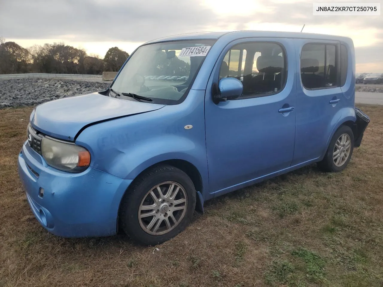 2012 Nissan Cube Base VIN: JN8AZ2KR7CT250795 Lot: 77141584