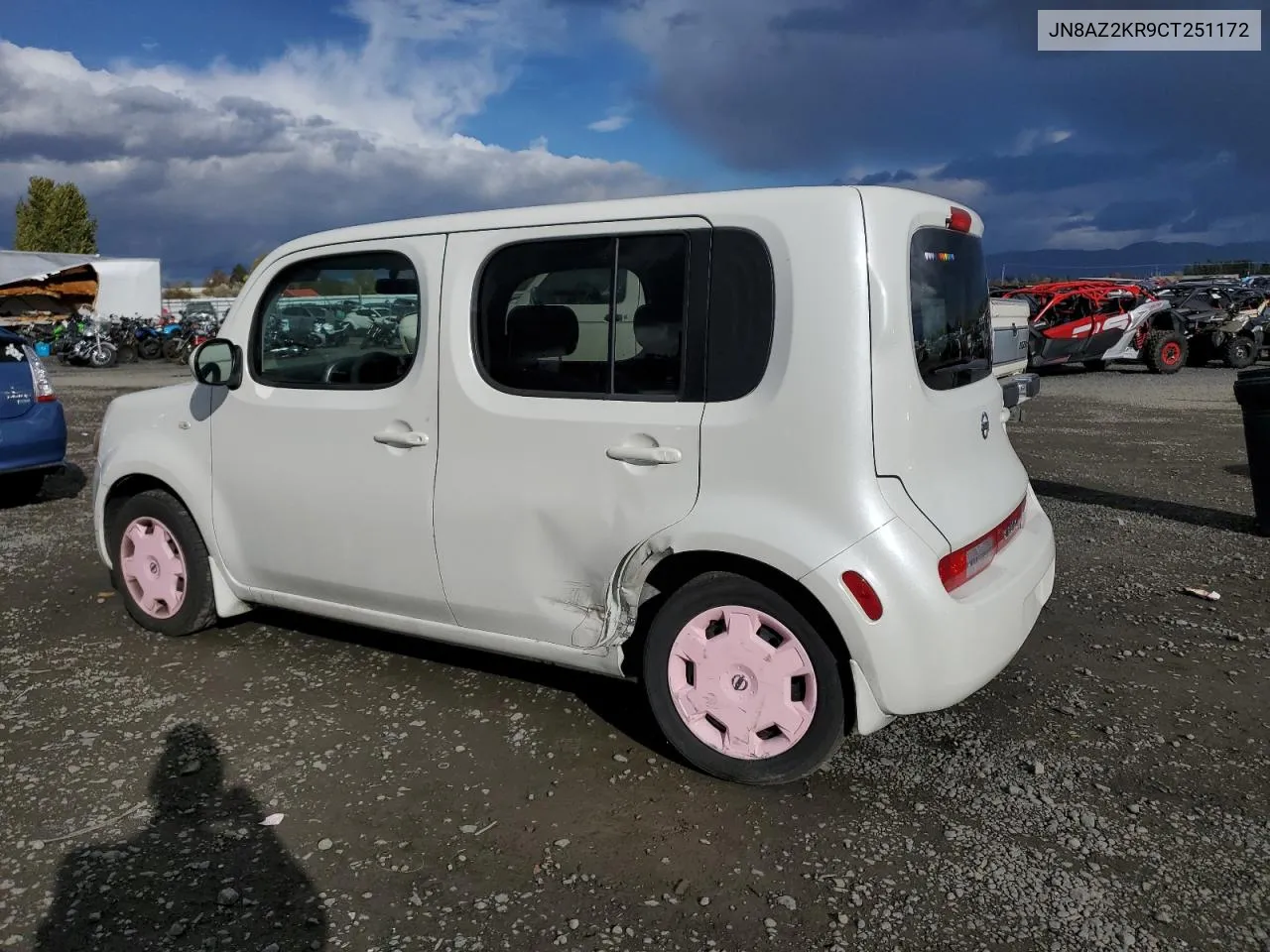 2012 Nissan Cube Base VIN: JN8AZ2KR9CT251172 Lot: 77643824