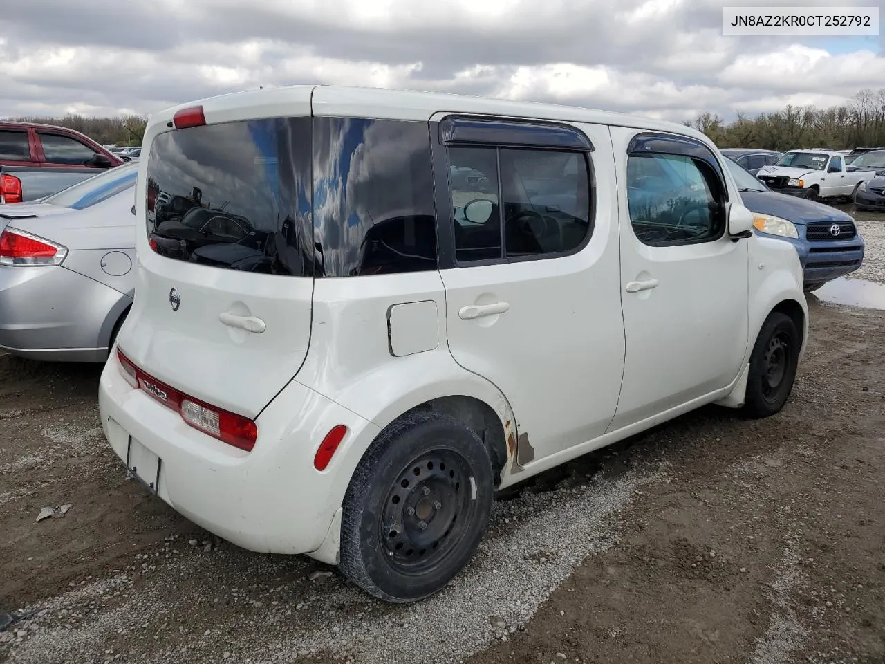 2012 Nissan Cube Base VIN: JN8AZ2KR0CT252792 Lot: 78301104