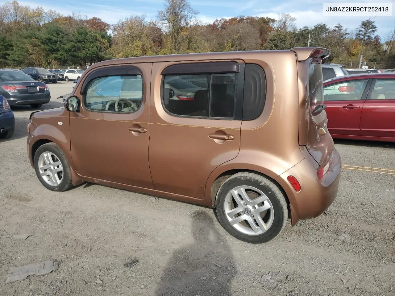 2012 Nissan Cube Base VIN: JN8AZ2KR9CT252418 Lot: 78903104