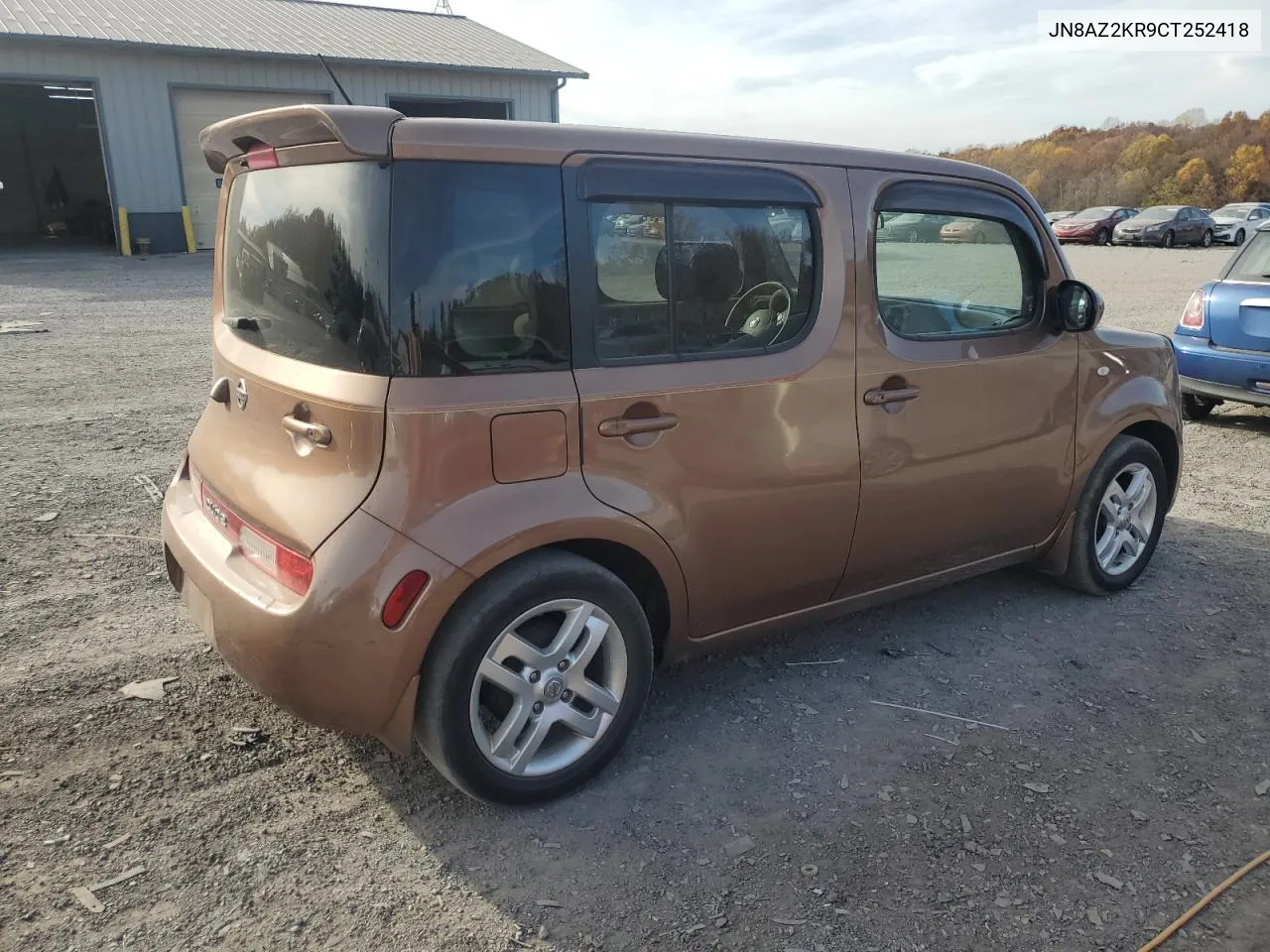 2012 Nissan Cube Base VIN: JN8AZ2KR9CT252418 Lot: 78903104