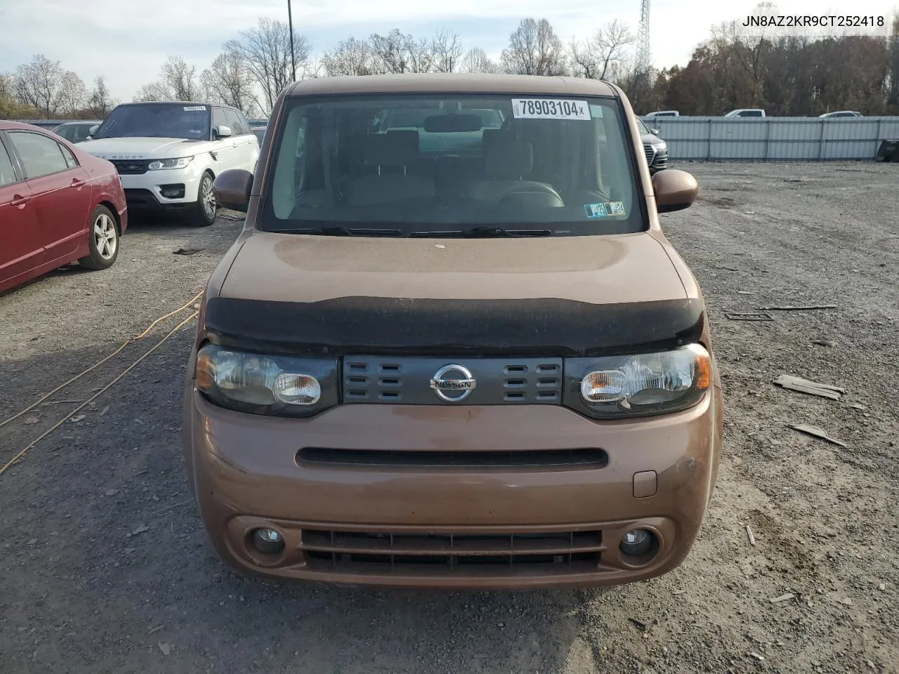 2012 Nissan Cube Base VIN: JN8AZ2KR9CT252418 Lot: 78903104