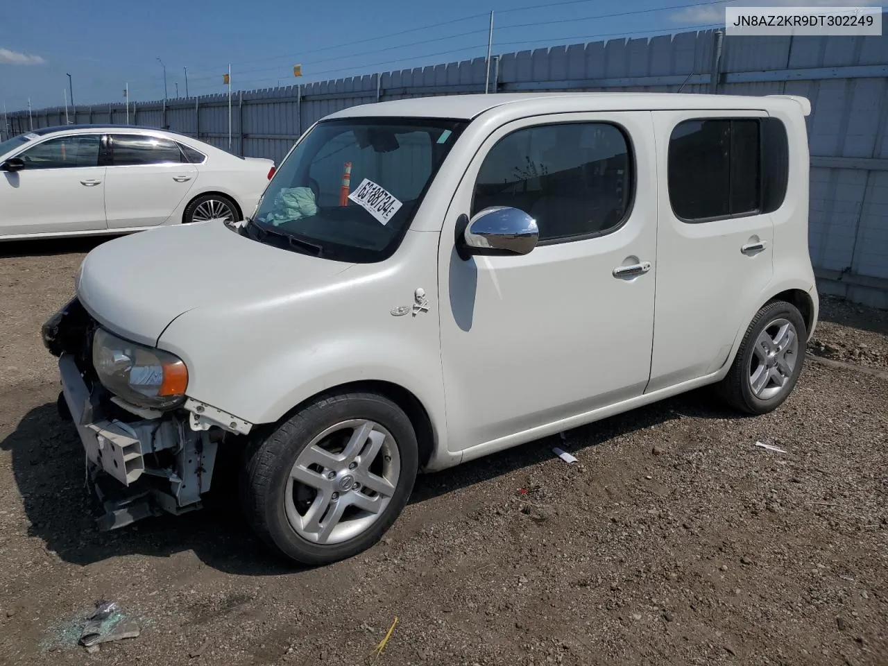 2013 Nissan Cube S VIN: JN8AZ2KR9DT302249 Lot: 63188734