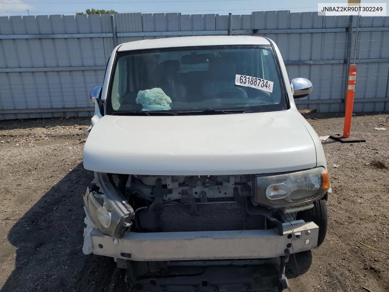 2013 Nissan Cube S VIN: JN8AZ2KR9DT302249 Lot: 63188734