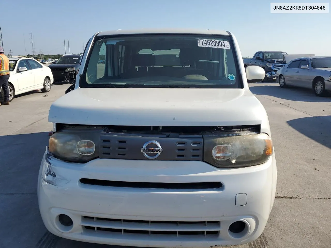 2013 Nissan Cube S VIN: JN8AZ2KR8DT304848 Lot: 74628904