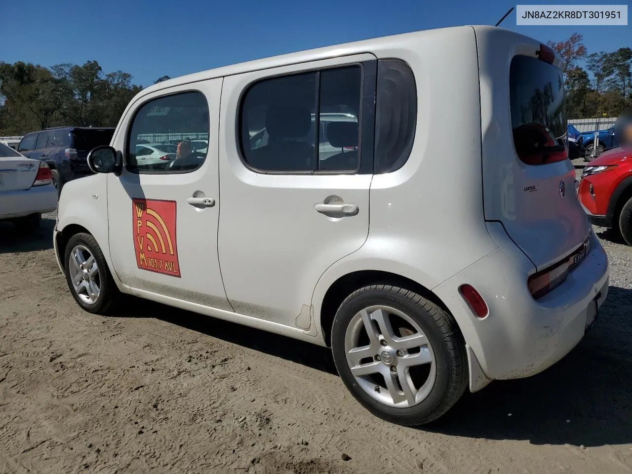 2013 Nissan Cube S VIN: JN8AZ2KR8DT301951 Lot: 75616804