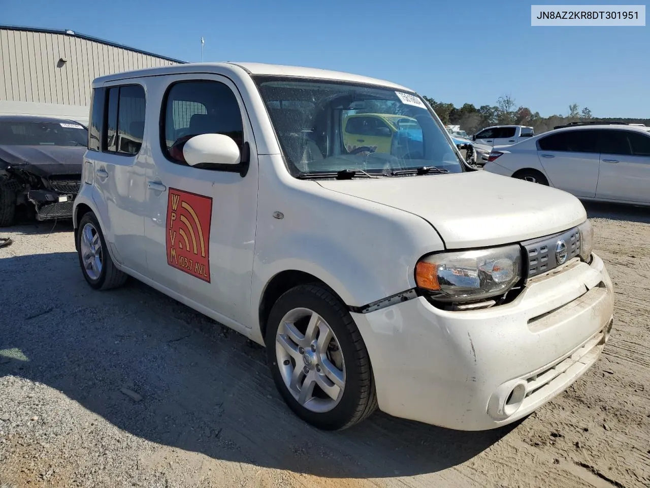 2013 Nissan Cube S VIN: JN8AZ2KR8DT301951 Lot: 75616804