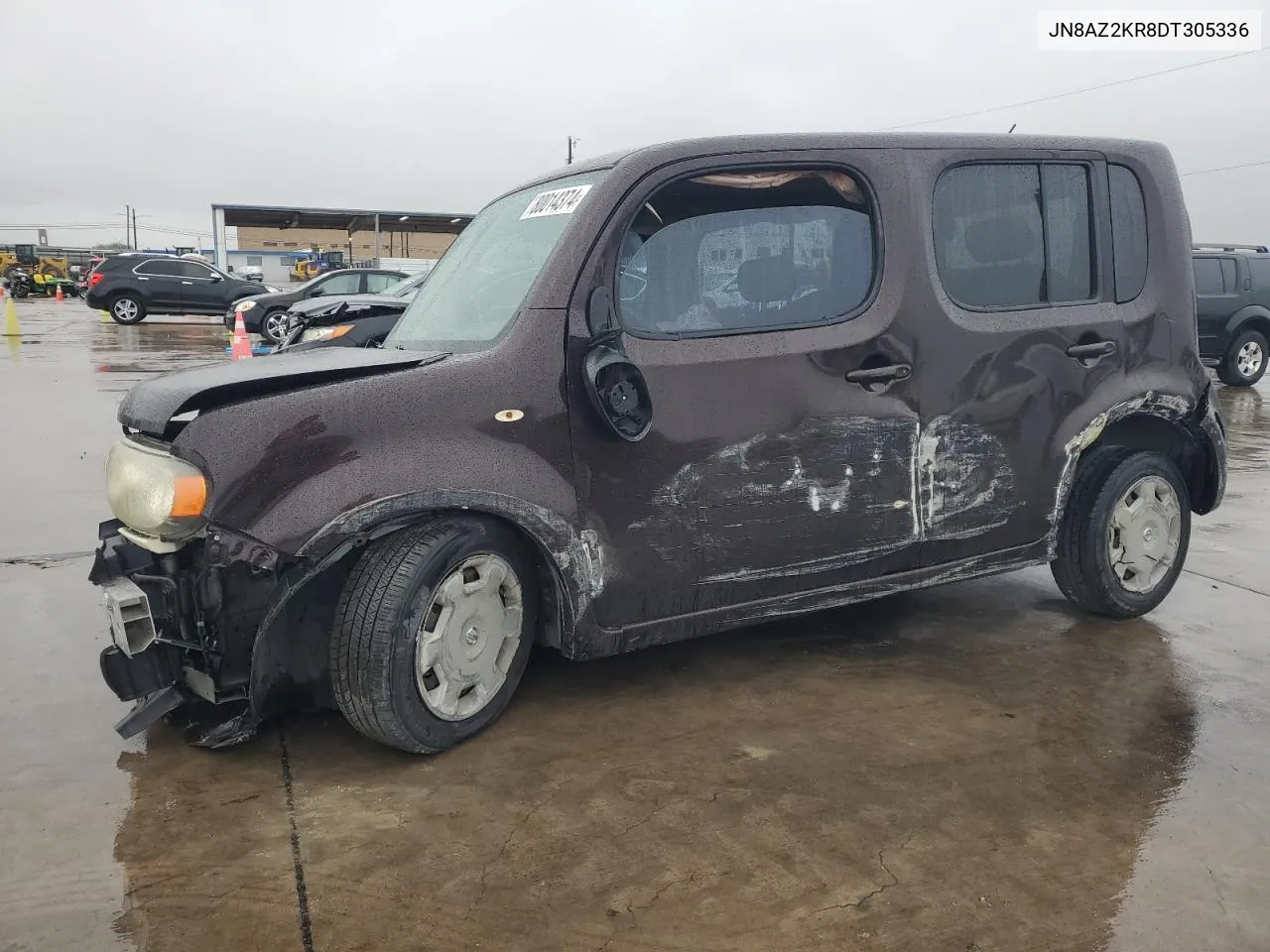 2013 Nissan Cube S VIN: JN8AZ2KR8DT305336 Lot: 80014374