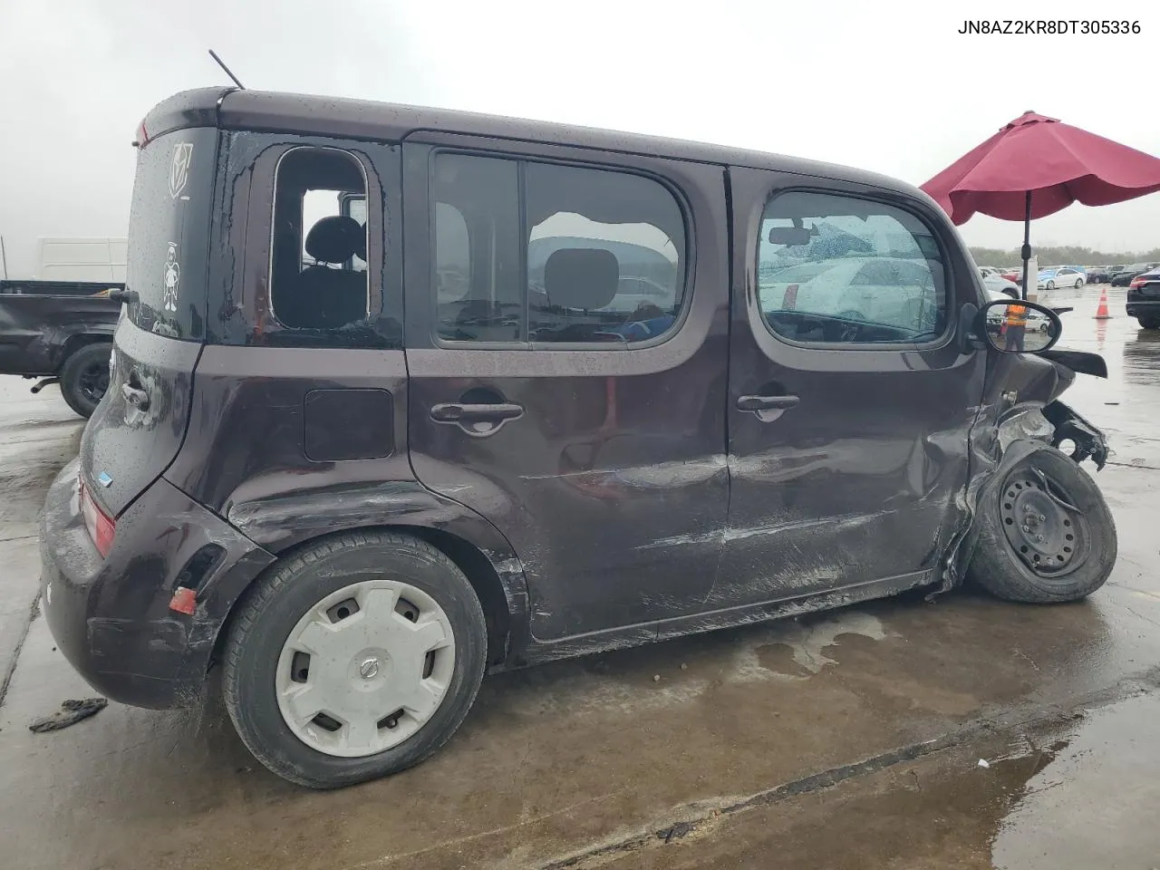 2013 Nissan Cube S VIN: JN8AZ2KR8DT305336 Lot: 80014374