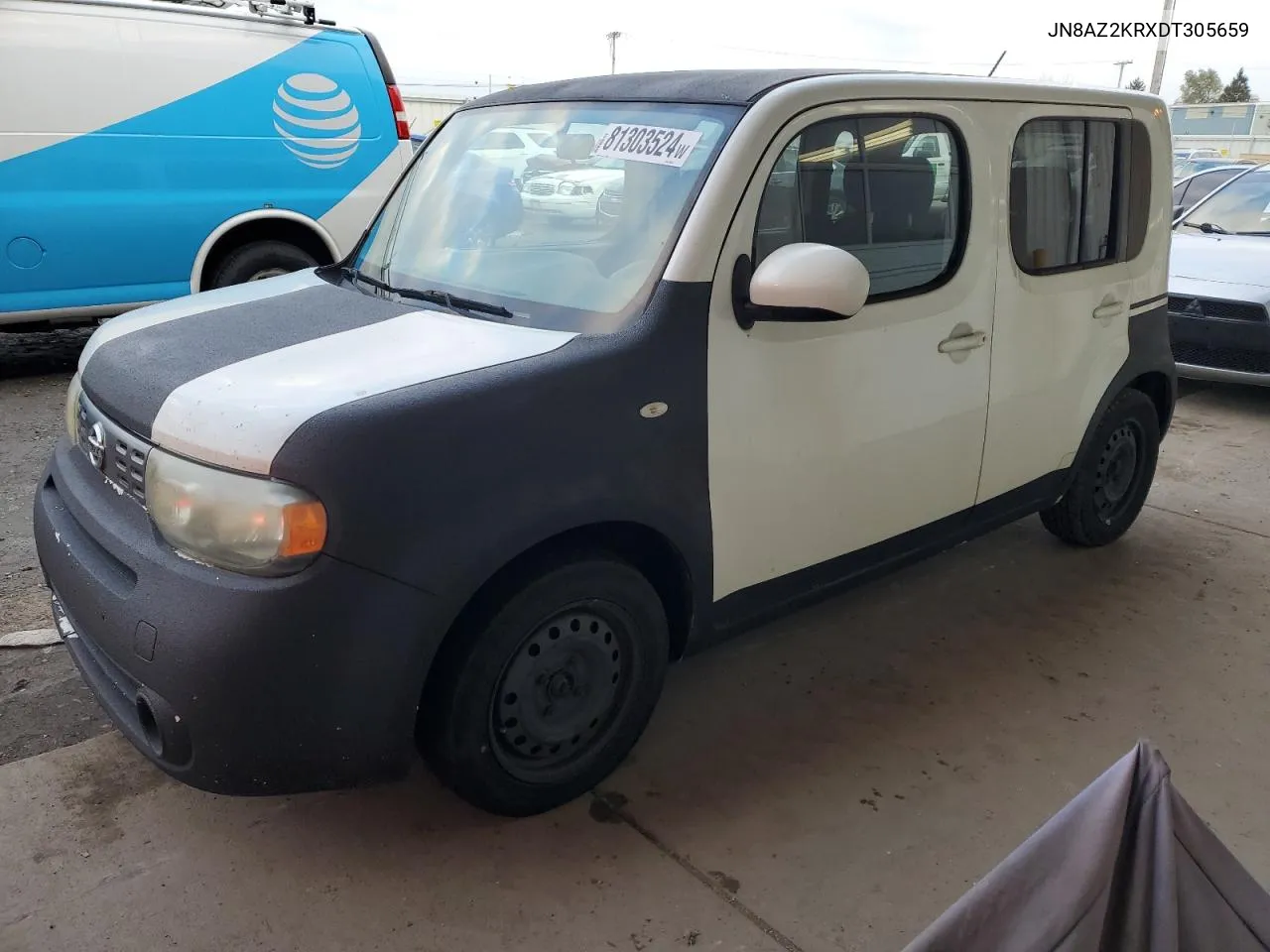 2013 Nissan Cube S VIN: JN8AZ2KRXDT305659 Lot: 81303524