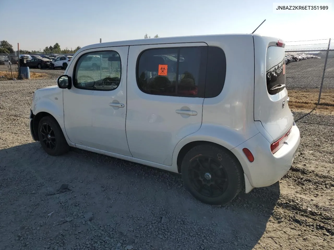 2014 Nissan Cube S VIN: JN8AZ2KR6ET351989 Lot: 66376084