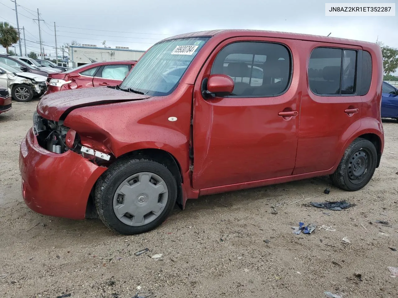 JN8AZ2KR1ET352287 2014 Nissan Cube S