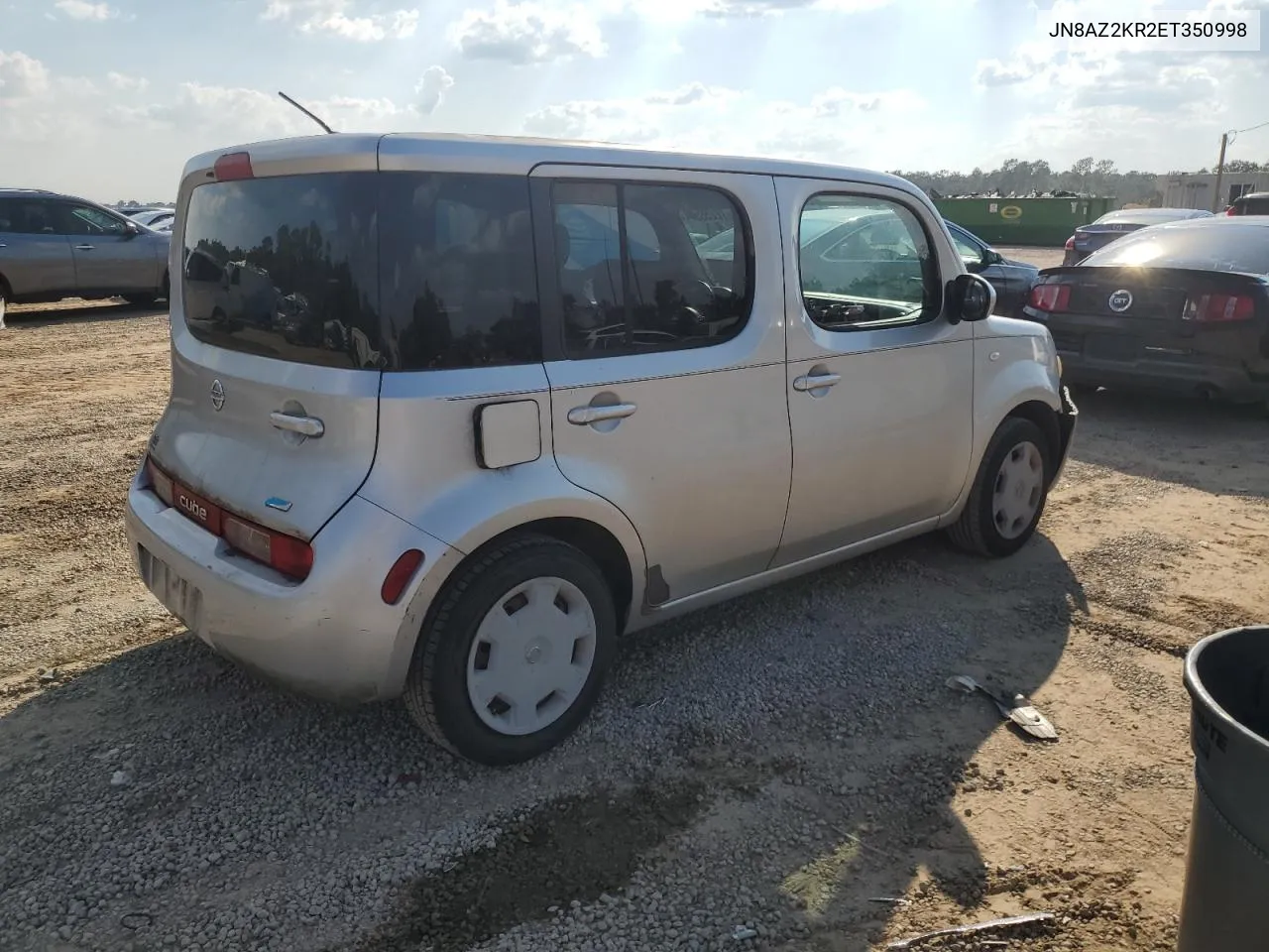 2014 Nissan Cube S VIN: JN8AZ2KR2ET350998 Lot: 72238574