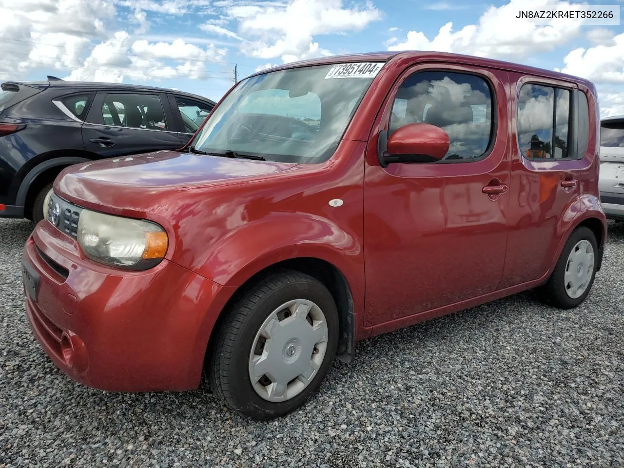 JN8AZ2KR4ET352266 2014 Nissan Cube S