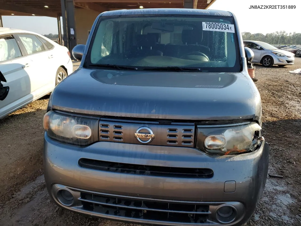 2014 Nissan Cube S VIN: JN8AZ2KR2ET351889 Lot: 78005034