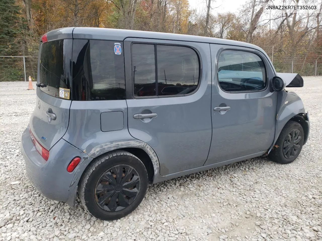 2014 Nissan Cube S VIN: JN8AZ2KR7ET352603 Lot: 78028464