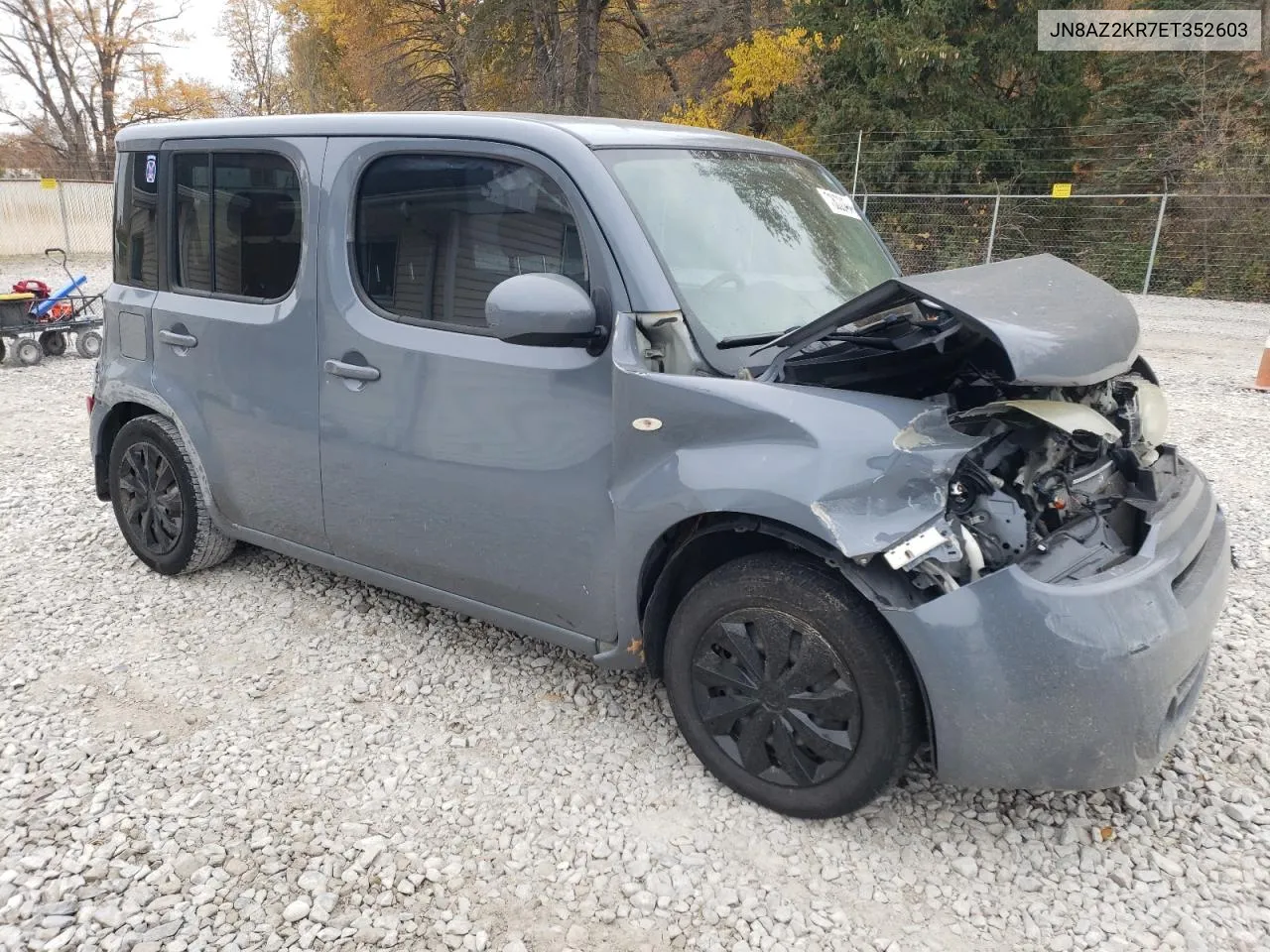 2014 Nissan Cube S VIN: JN8AZ2KR7ET352603 Lot: 78028464