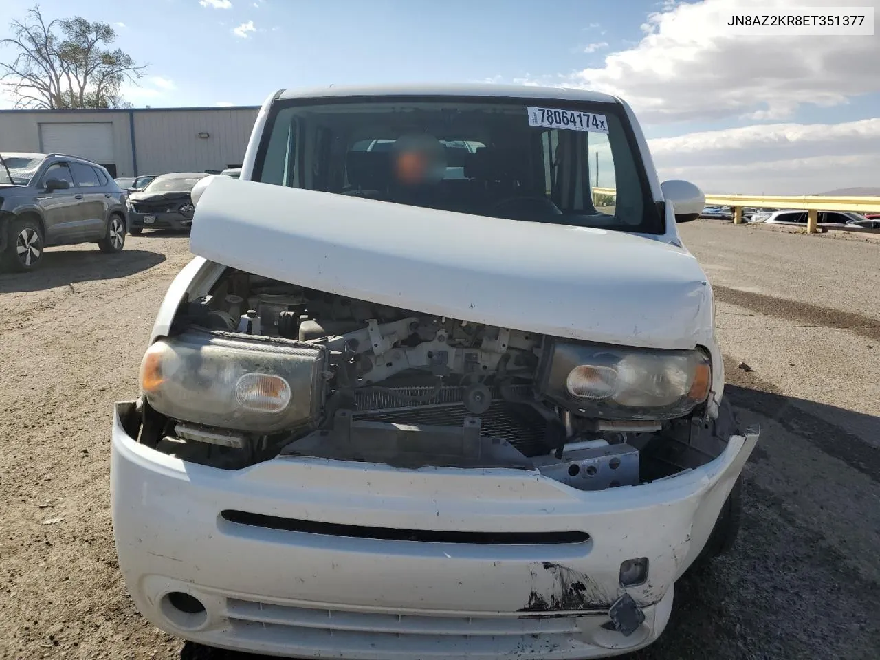 2014 Nissan Cube S VIN: JN8AZ2KR8ET351377 Lot: 78064174