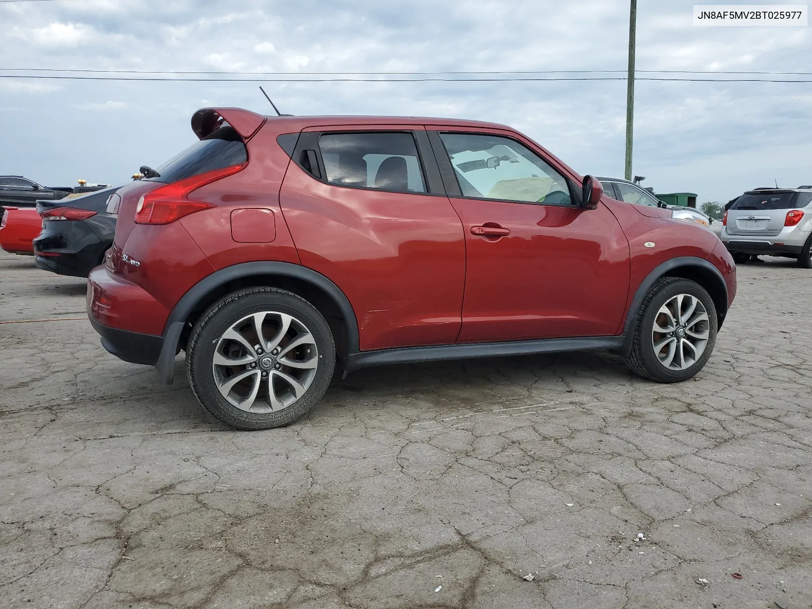 2011 Nissan Juke S VIN: JN8AF5MV2BT025977 Lot: 57710174