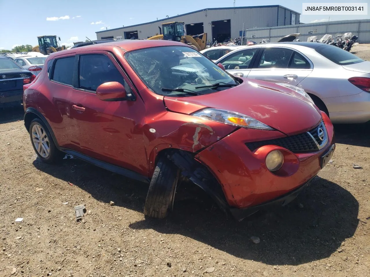 2011 Nissan Juke S VIN: JN8AF5MR0BT003141 Lot: 58137384