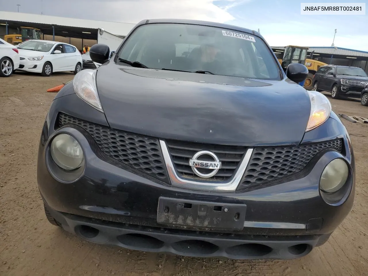 2011 Nissan Juke S VIN: JN8AF5MR8BT002481 Lot: 60725104