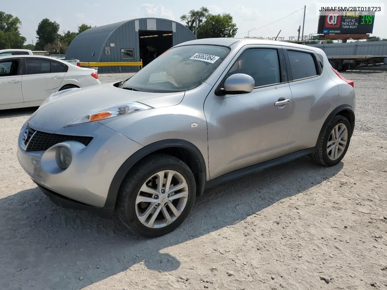 2011 Nissan Juke S VIN: JN8AF5MV2BT018723 Lot: 65063364