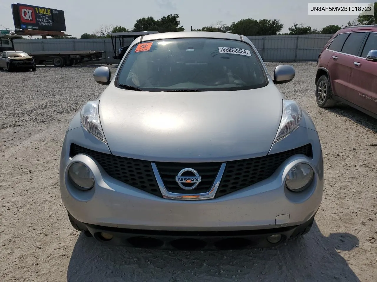 2011 Nissan Juke S VIN: JN8AF5MV2BT018723 Lot: 65063364