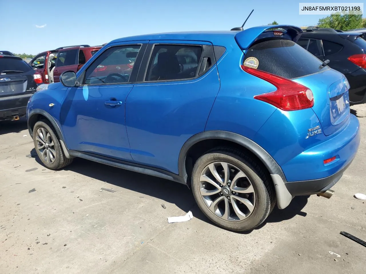 2011 Nissan Juke S VIN: JN8AF5MRXBT021193 Lot: 67596474